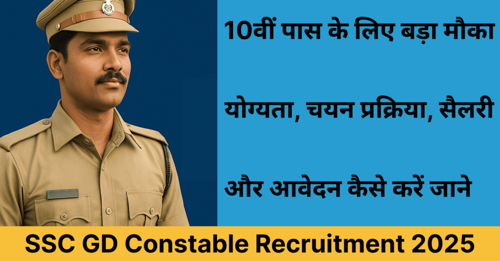 SSC GD Constable Recruitment 2025