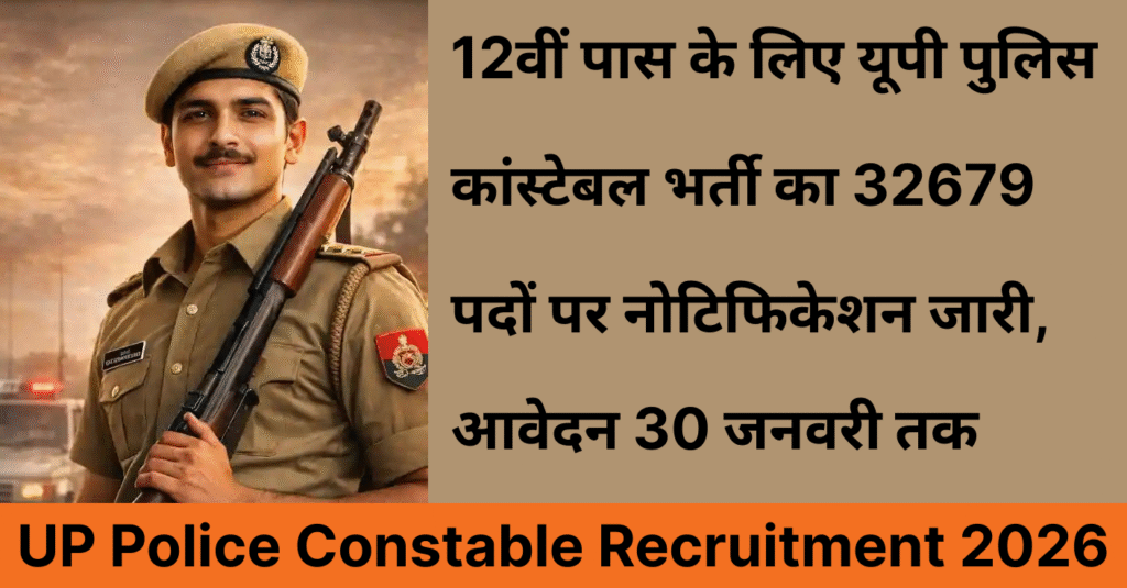 UP Police Constable Recruitment 2026
