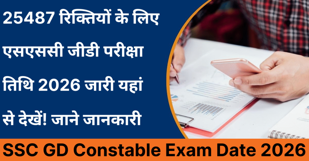 SSC GD Constable Exam Date 2026