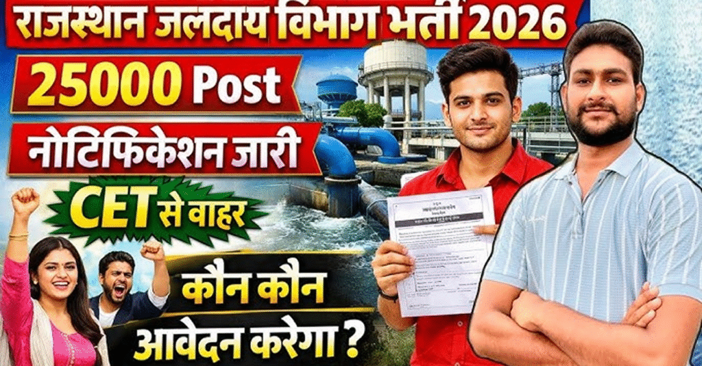 Rajasthan Jalday Vibhag Bharti 2026