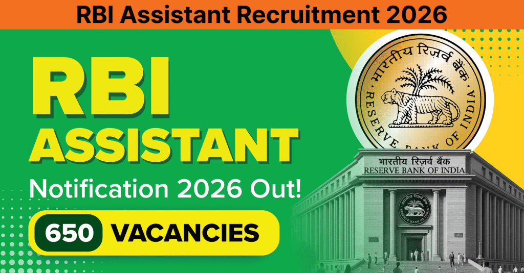 RBI Assistant Recruitment 2026
