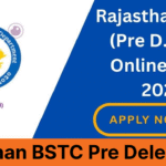 Rajasthan BSTC Pre Deled 2026