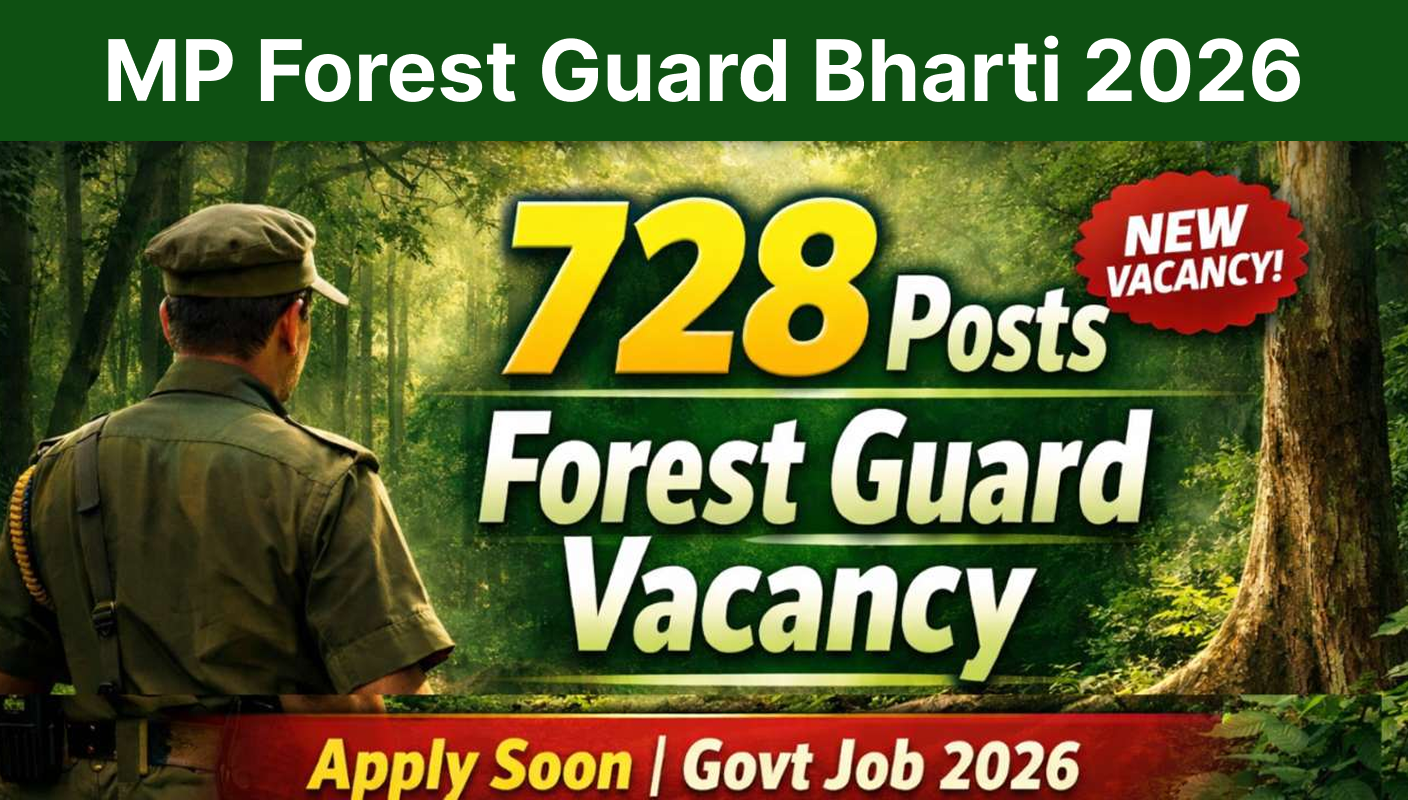 MP Forest Guard Bharti 2026