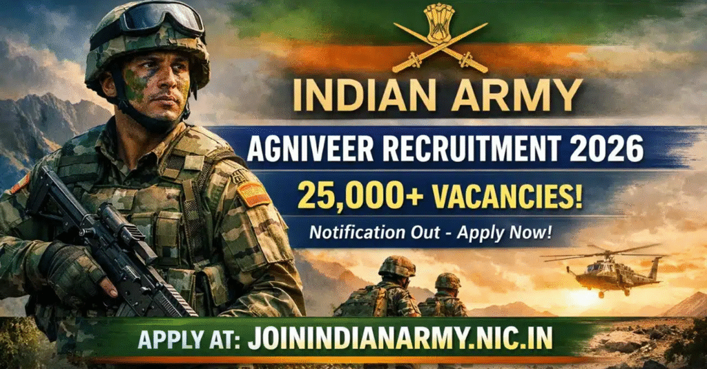 Indian Army Agniveer Bharti 2026