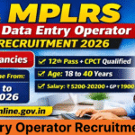 Data Entry Operator Recruitment 2026