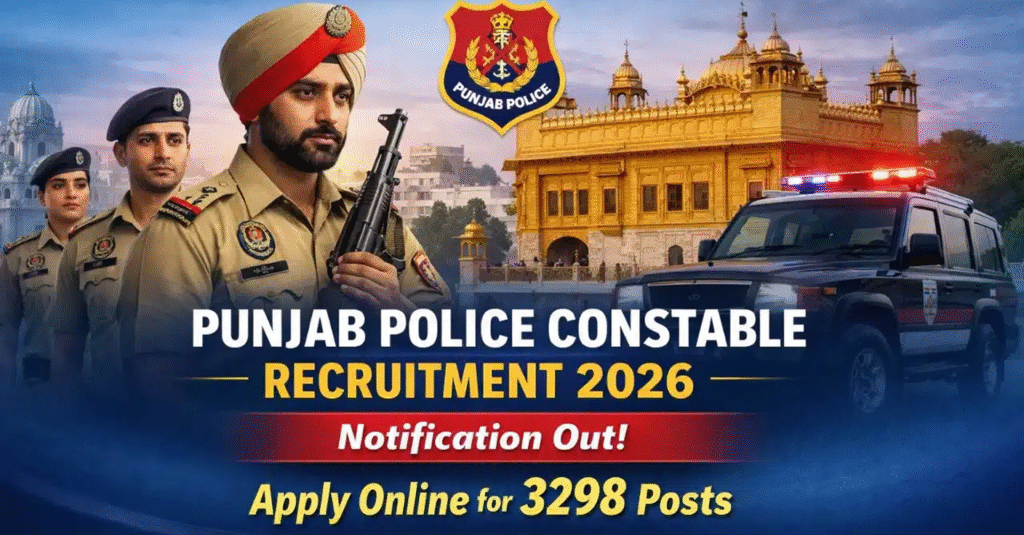 Punjab Police Recruitment 2026