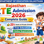 Rajasthan RTE Admission 2026